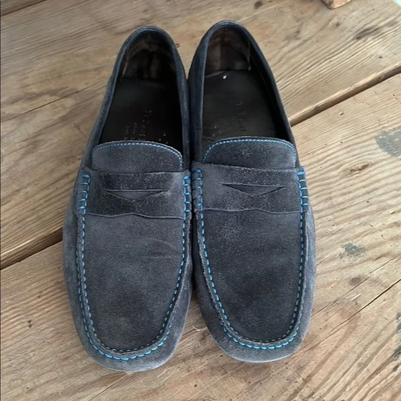To Boot | Shoes | To Boot New York Mens Navy Suede Loafers  display picture 1
